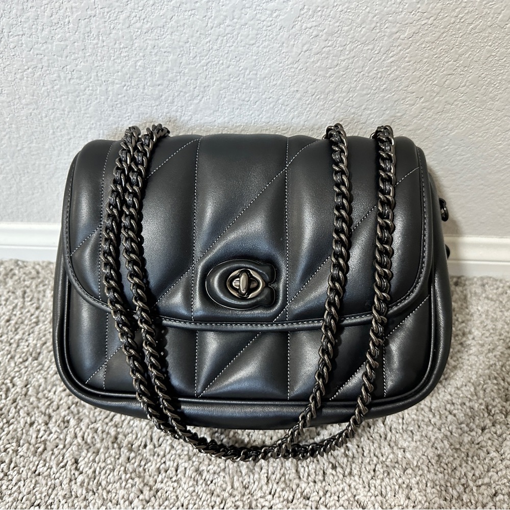 Coach Pillow Madison Bag with Quilting